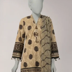 MULTICOLOR LAWN DIGITAL PRINTED UNSTITCHED 3PC