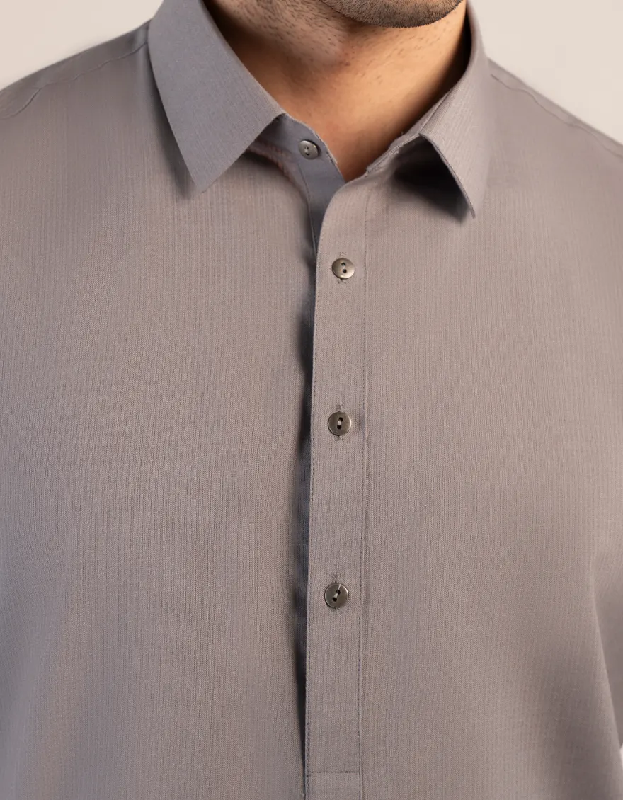 SEAWEED BLENDED UNSTITCHED KAMEEZ SHALWAR FABRIC