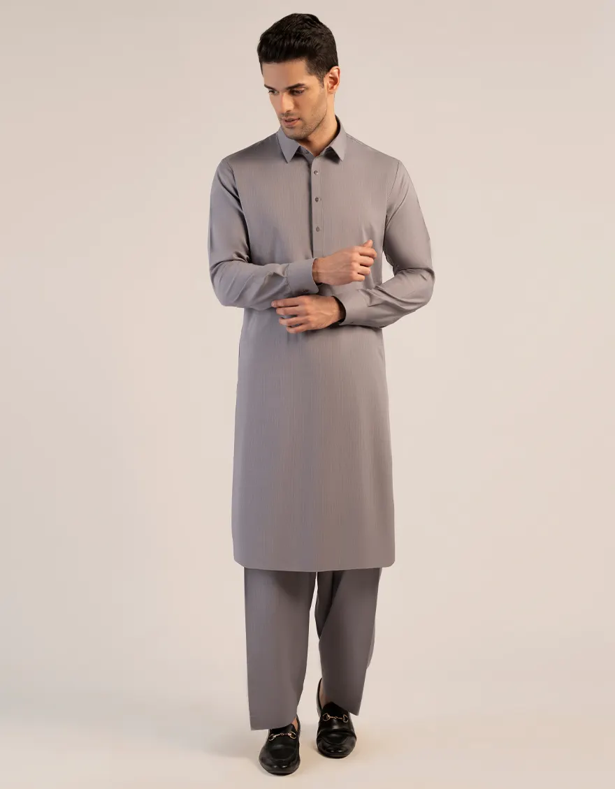 SEAWEED BLENDED UNSTITCHED KAMEEZ SHALWAR FABRIC