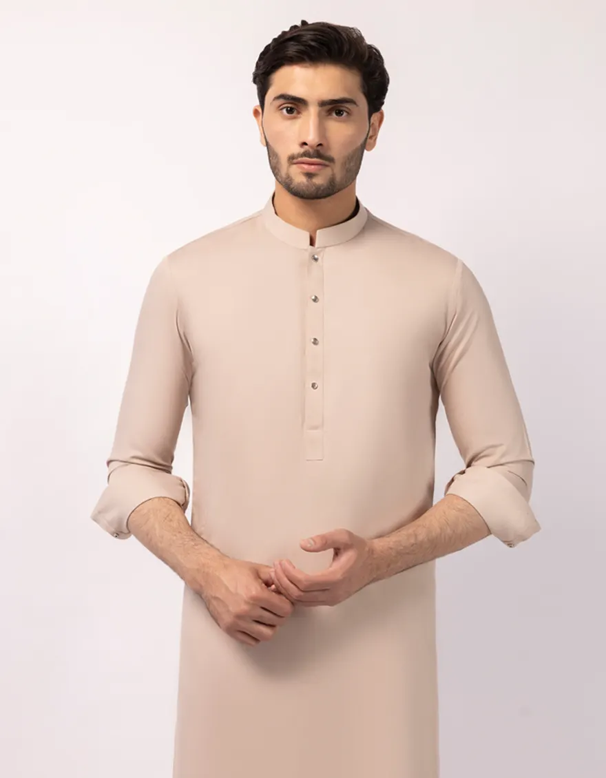 TEA PINK CASUAL KAMEEZ SHALWAR